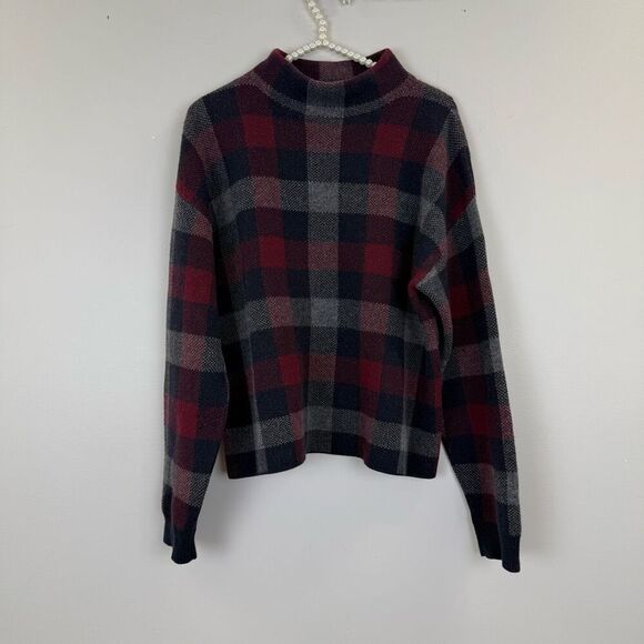 NAADAM Checkered Turtleneck Sweater 🪷 - Picture 6 of 10